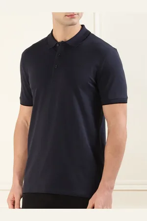 HUGO BOSS Men Polo Collar Applique T-shirt