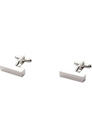 The Tie Hub Men Rectangle Cufflink