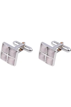 The Tie Hub Men Geometric Cufflink