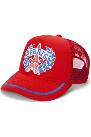 Ralph Lauren Men Foam Graphic Printed Trucker Cap