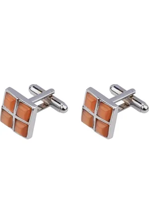 The Tie Hub Men Geometric Cufflink