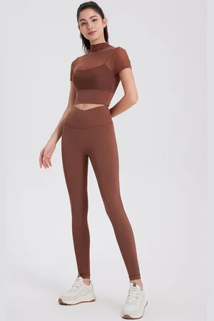 JC Collection Women Dry Fit Ankle Length Gym Tights