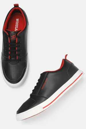 Woodland Men Perforated Sneakers