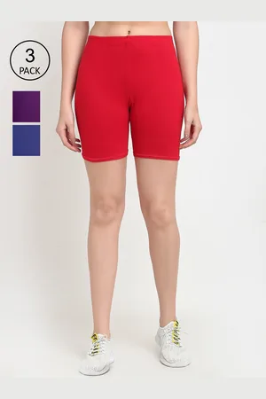 GRACIT Women Pack of 3 Cycling Sports Shorts