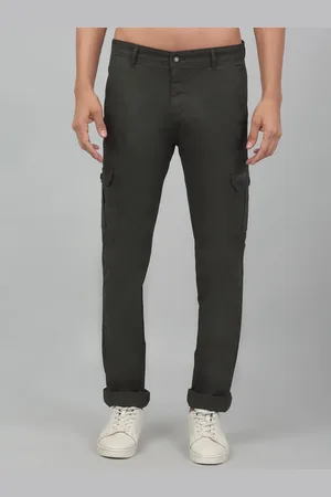 CANTABIL Men Cotton Cargos Trousers