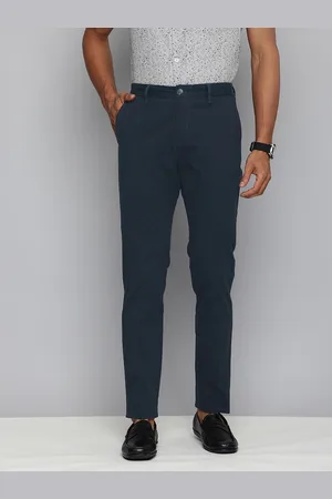 Indian Terrain Men Brooklyn Slim Fit Chinos Smart Casual Trousers
