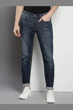 Calvin Klein Men Clean Look Light Fade Cotton Jeans
