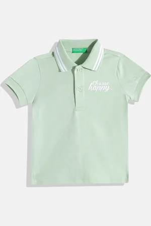 Benetton Boys Polo Collar T-shirt