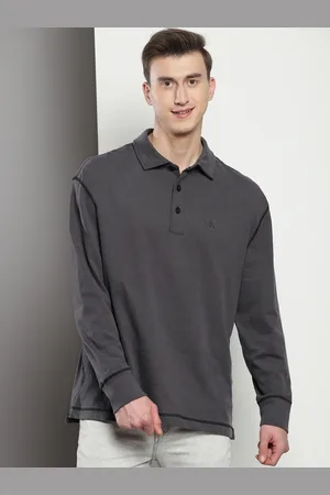 Calvin Klein Polo Collar Cotton Oversized T-shirt