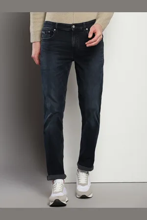 Calvin Klein Men Clean Look Mid-Rise Cotton Jeans