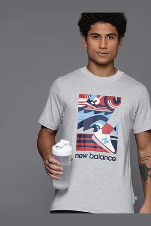 New Balance Printed Pure Cotton Sports T-shirt