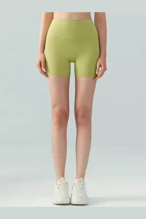 JC Collection Women Slim Fit Rapid-Dry High-Rise Sports Shorts