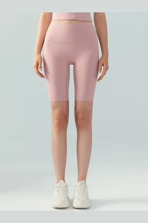 JC Collection Women Slim Fit High-Rise Rapid-Dry Sports Shorts