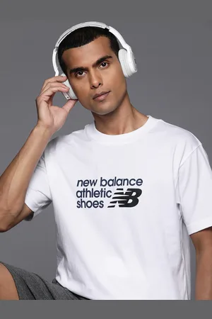 New Balance Brand Logo Printed Pure Cotton Sports T-shirt