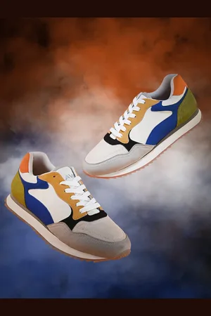 LAVIE Women Colourblocked Lightweight Sneakers