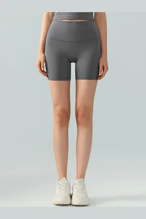 JC Collection Women Slim Fit High-Rise Rapid-Dry Biker Shorts