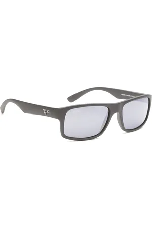 Ray-Ban Unisex UV Protected Grey Lens Rectangle Sunglasses - 0RB4205I601S6G56