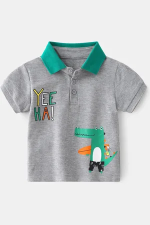 Stylecast Boys Polo Collar Pure Cotton Tshirt