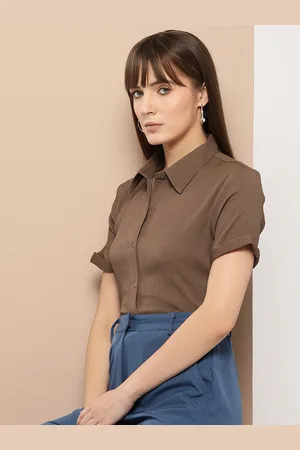 Invictus Women Standard Solid Casual Shirt