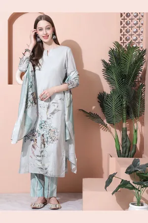 Stylee Lifestyle Printed Pure Cotton Unstitched Dress Material
