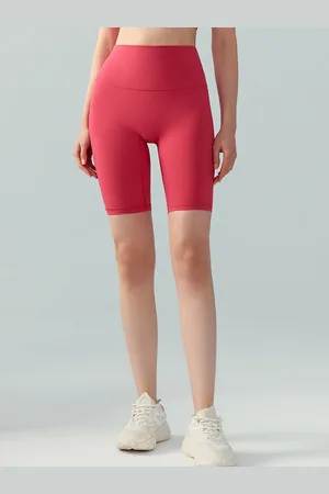 JC Collection Women Slim Fit High-Rise Rapid-Dry Training or Gym Sports Shorts