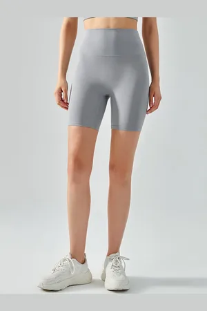 JC Collection Women Slim Fit High-Rise Rapid-Dry Sports Shorts