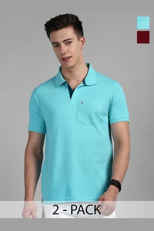 LUX Cozi Men Pack Of 2 Polo Collar Anti Odour T-shirts