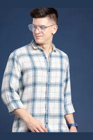 Mast & Harbour Men Standard Checked Casual Shirt