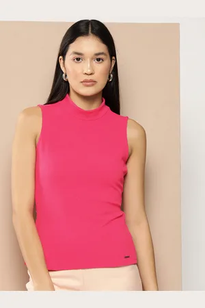 Chemistry High Neck Sleeveless Top