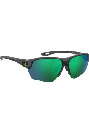 Under Armour Men Oleophobic Lens Rectangle Sunglasses 20574463M68V8