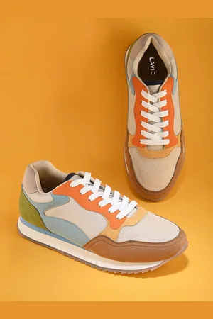 LAVIE Women Colourblocked Lightweight Sneakers