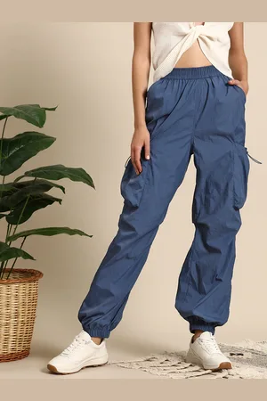Mast & Harbour Women Jogger Style Cargos Trousers
