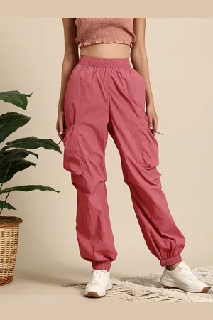 Mast & Harbour Women Jogger Style Cargos Trousers