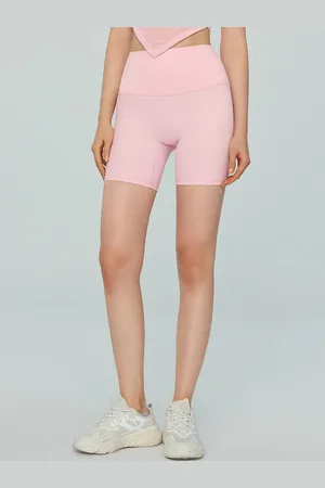 JC Collection Women Slim Fit High-Rise Training or Gym Sports Shorts