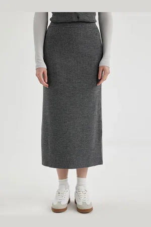 DeFacto Straight Midi Skirts