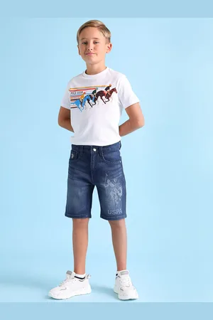 Ralph Lauren Boys Washed Denim Shorts