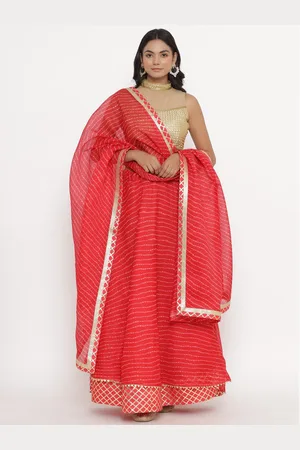 Silvermerc Designs Embellished Ready to Wear Lehenga & Unstitched Blouse With Dupatta