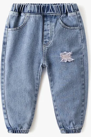 Stylecast Boys Blue Low Distress Heavy Fade Stretchable Jeans