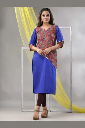 Charukriti Ethnic Motifs Printed Straight Kurta