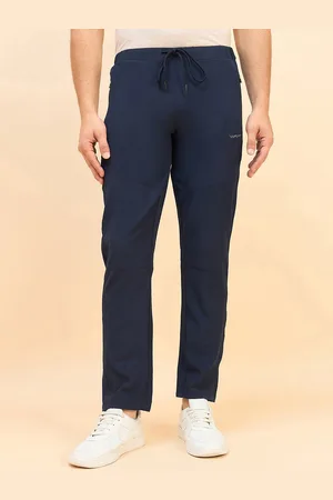 Sweet Dreams Navy Blue Men Mid Rise Track Pants