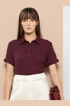 Invictus Women Standard Solid Casual Shirt