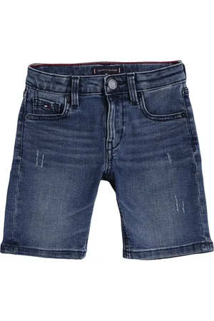 Tommy Hilfiger Boys Washed Cotton Denim Shorts