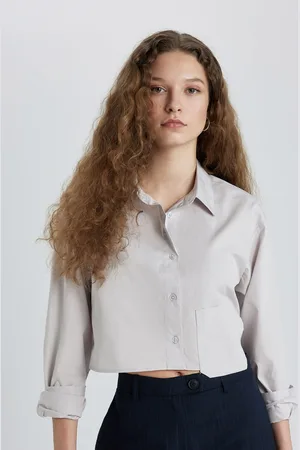DeFacto Women Opaque Casual Cotton Shirt