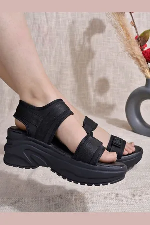 Shoetopia Open Toe Platform Heels