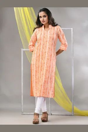 Charukriti Geometric Printed Straight Kurta