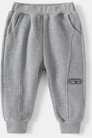 Stylecast Boys Grey Mid-Rise Joggers