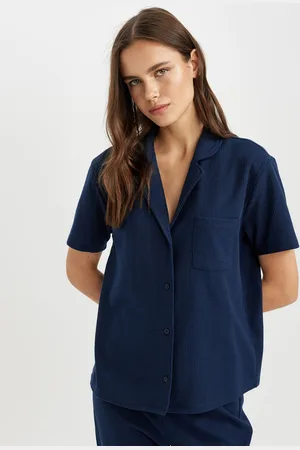 DeFacto Cotton Shirt Style Top