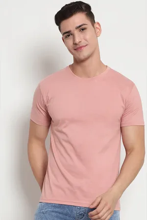 Beyoung Men Round Neck Cotton T-shirt