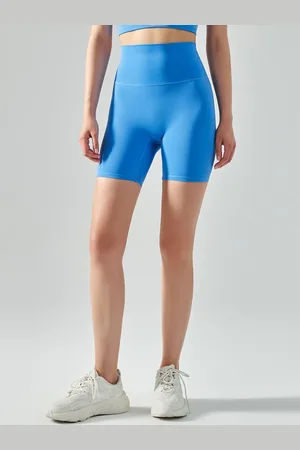 JC Collection Women Slim Fit High-Rise Rapid-Dry Sports Shorts