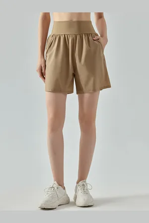 JC Collection Women Loose Fit High-Rise Rapid Dry Shorts